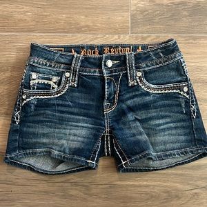 Size 25 Celine Rock Revival Shorts